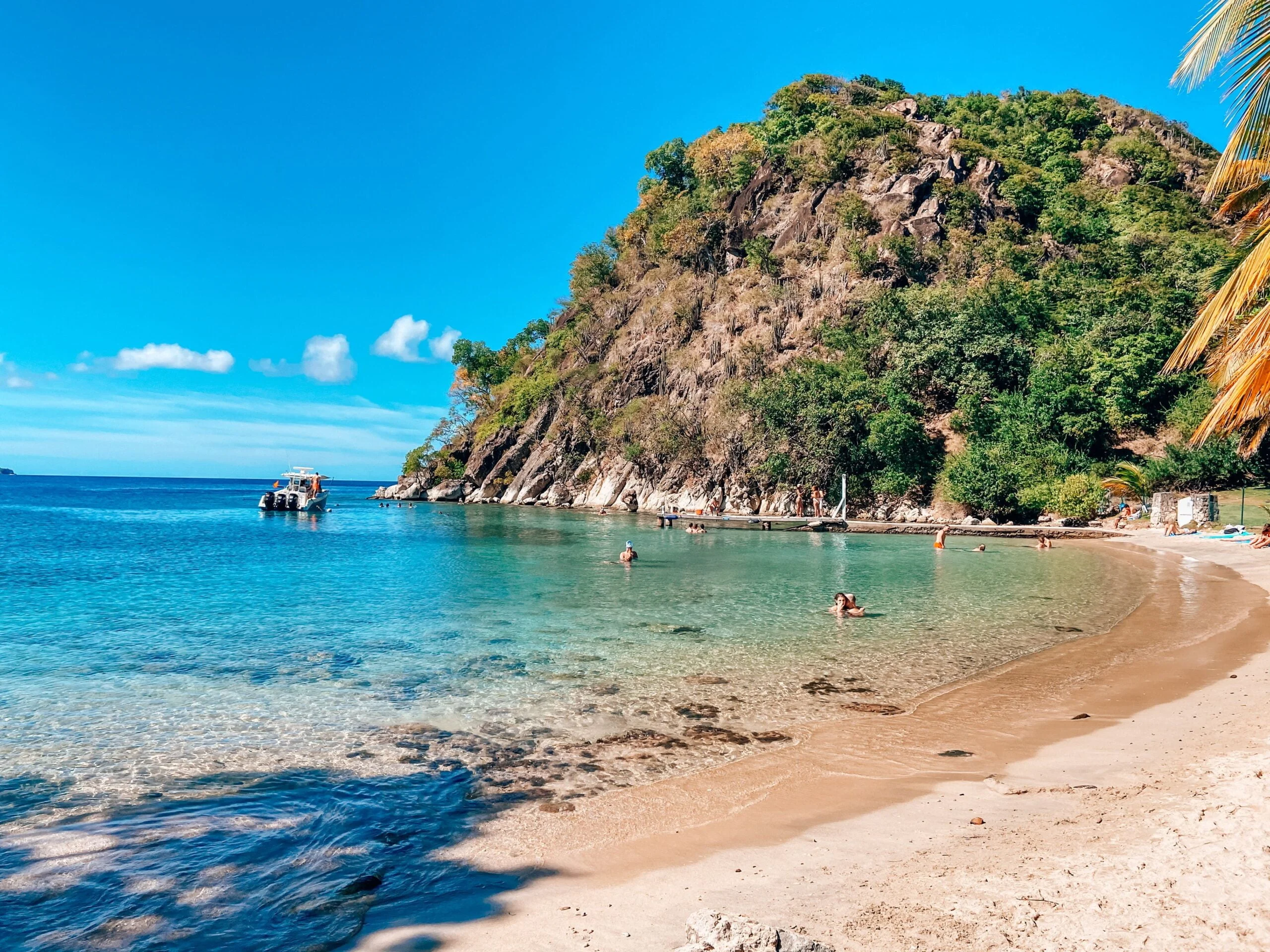 Plage du pain de sucre les saintes