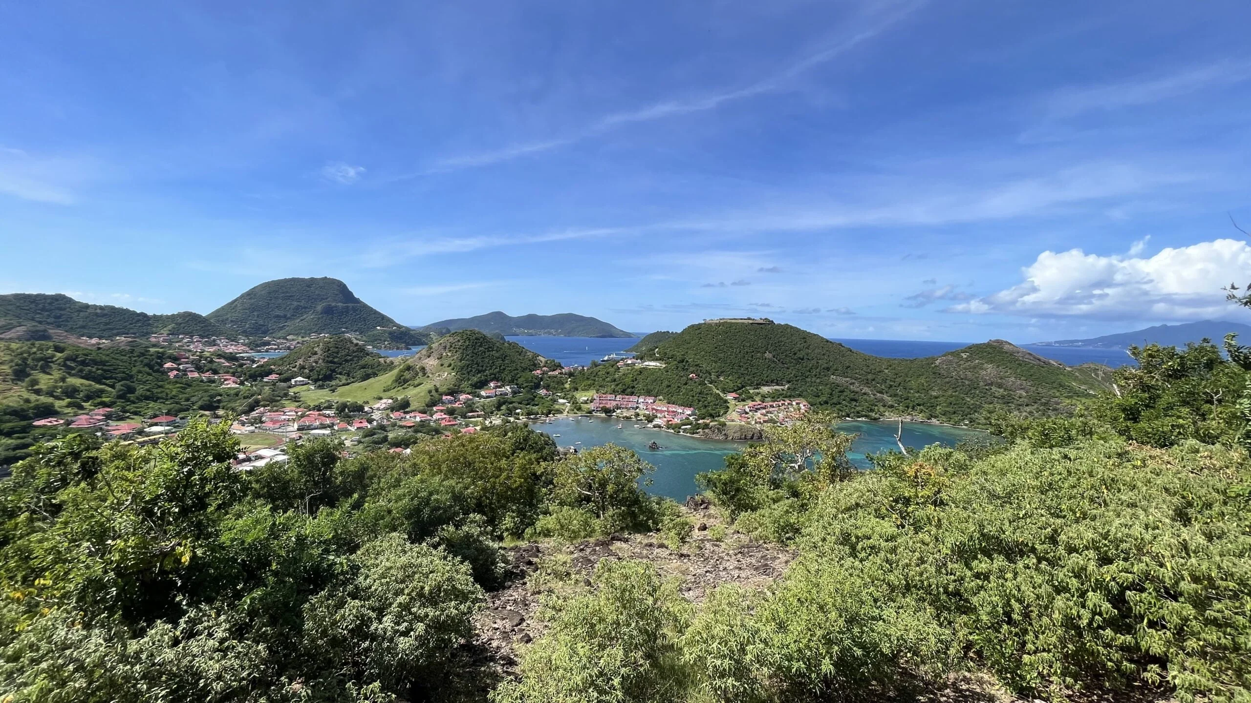 Panorama du morne Morel les saintes