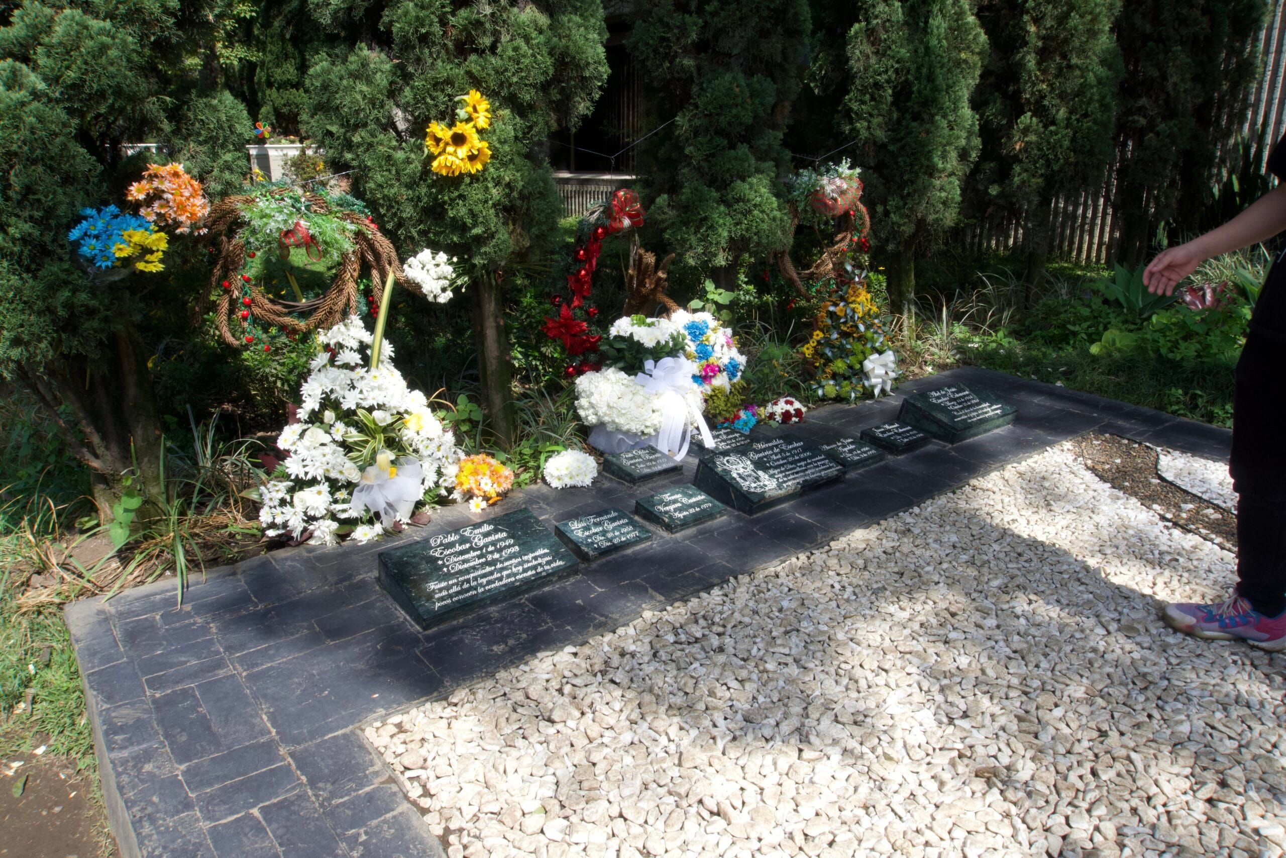 Cimetière Jardines de Montesacro : tombe d’Escobar