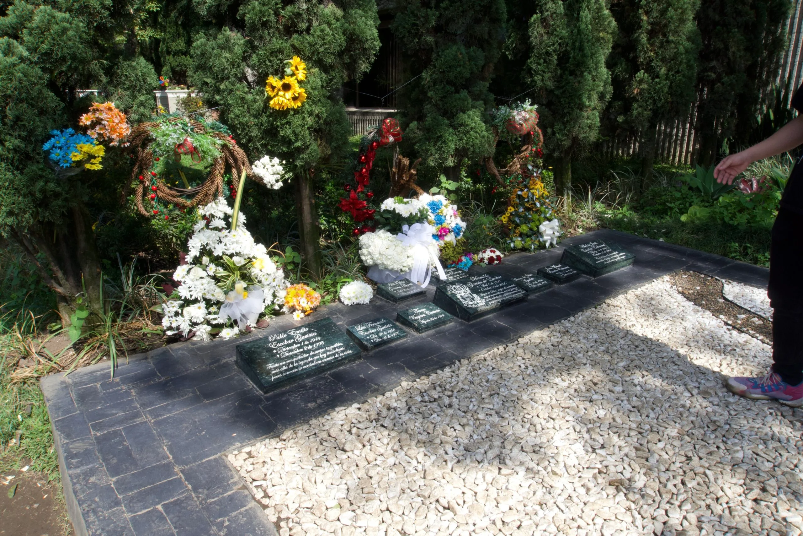 Cimetière Jardines de Montesacro : tombe d’Escobar