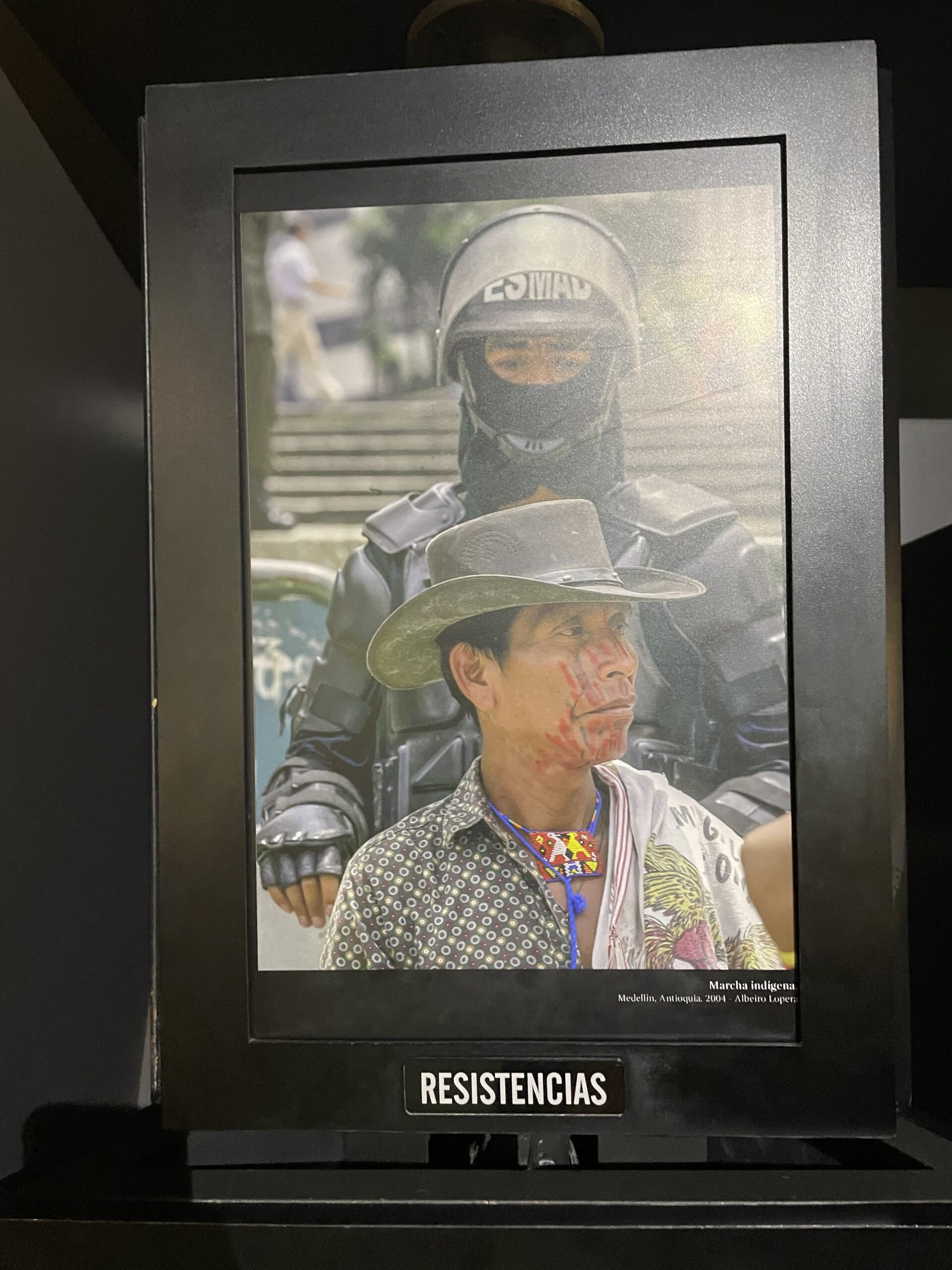 photo du conflit armé colombien de la Casa Memoria