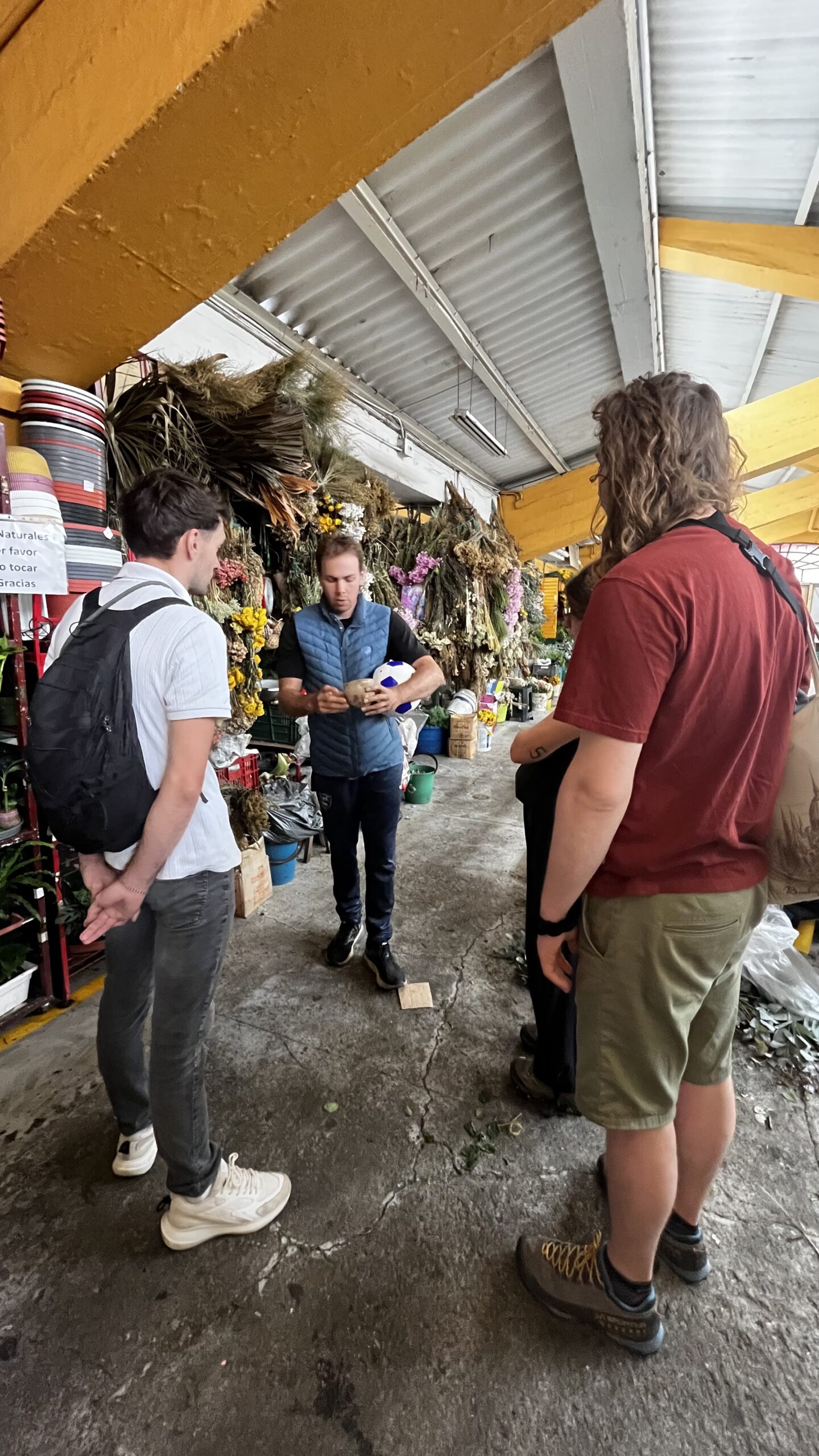 visite d'un marché local