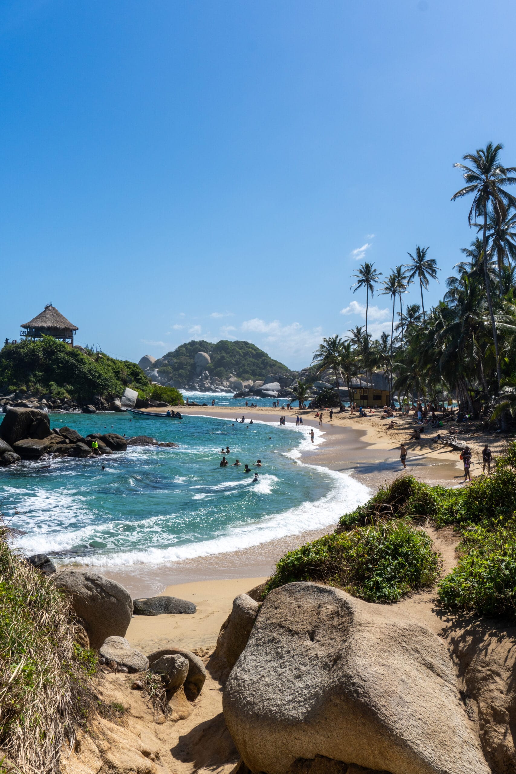 playa cabo san Juan dans la parc Tayrona