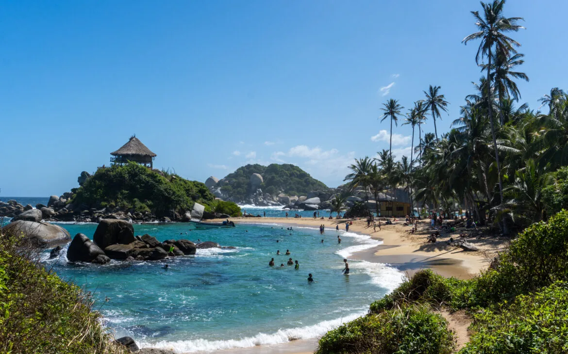 playa cabo san Juan dans la parc Tayrona