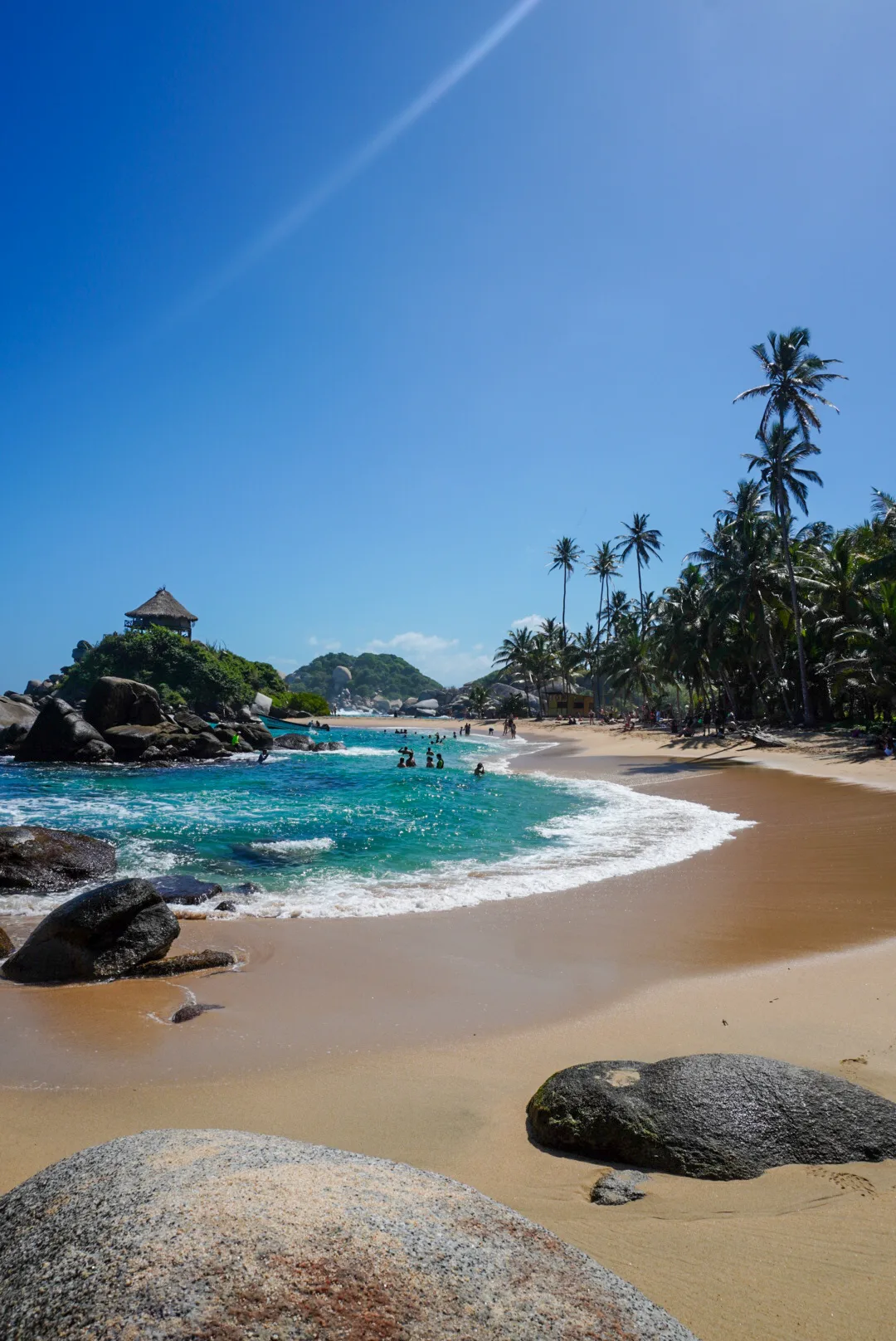 playa cabo san Juan dans la parc Tayrona