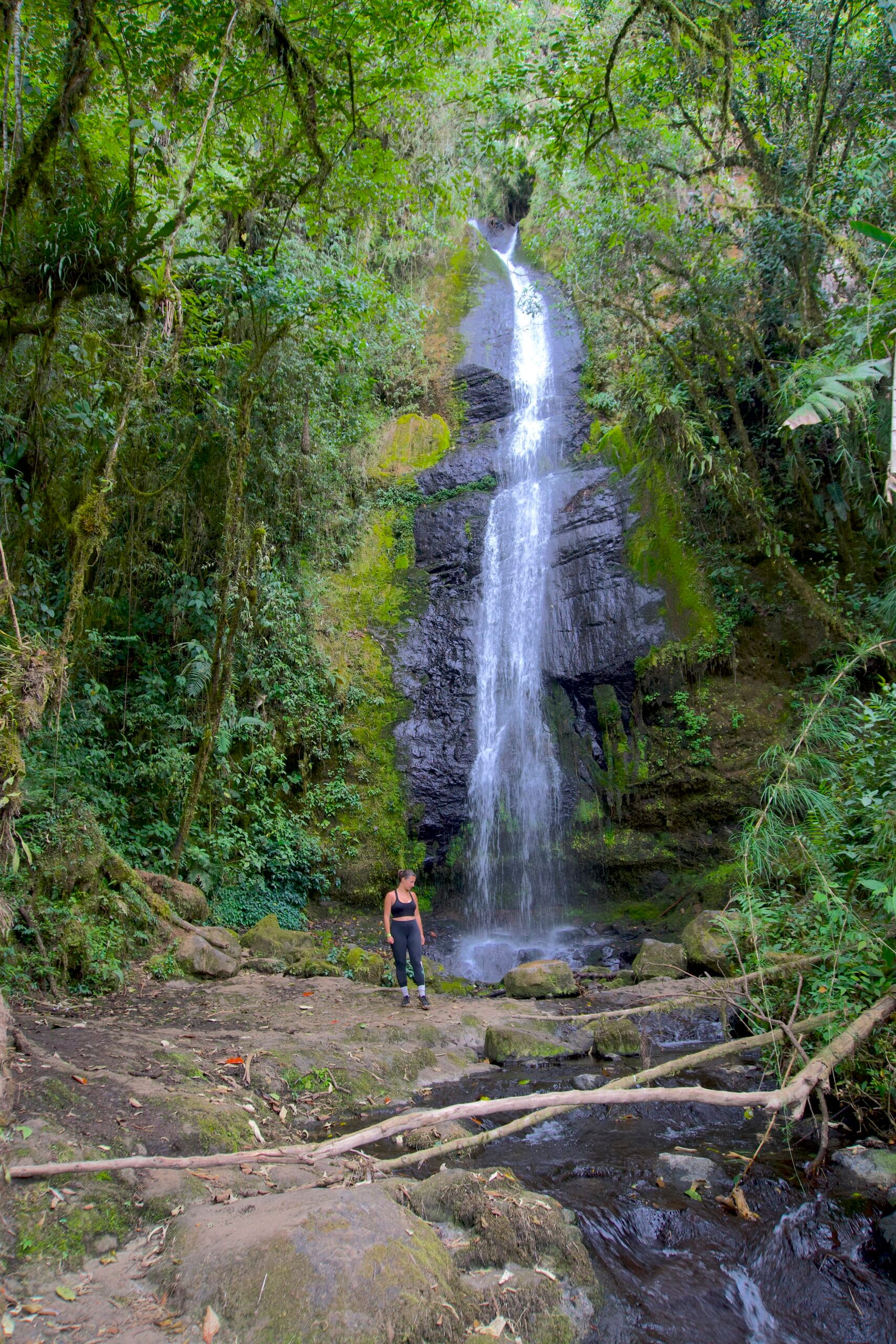 randonnée des 7 cascades à Jardin Colombie